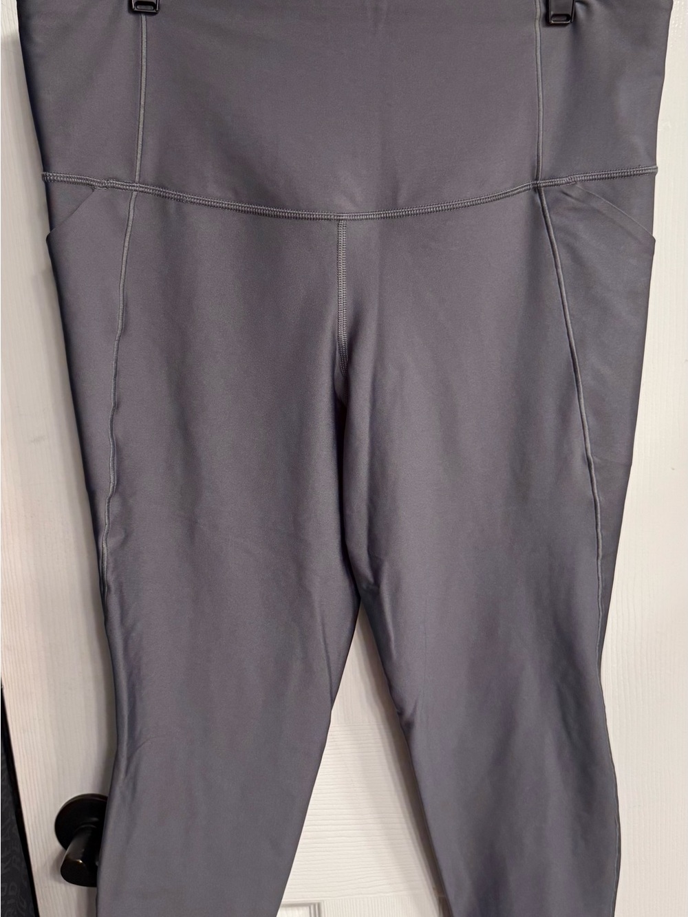 all in motion Charcoal High-Rise Performance Capris size xxl